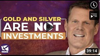 Andy Schectman Says "Gold and Silver are NOT Investments"