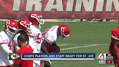 Chiefs head to St. Joe for training camp