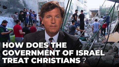 Tucker Carlson X Rev. Munther Isaac: "Israel looks at Christians as Palestinians"