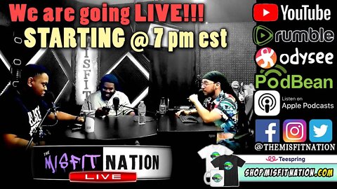 It's Nasty Time Baby! | Misfit Nation LIVE!!! Special Guest @Nasty Leroy AKA That Man