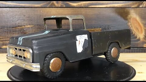 Rusty 1960's Tonka Pickup Truck Eastwood Custom Restoration