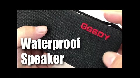 Portable Waterproof Wireless Bluetooth Speaker with 10W Stereo Sound by Hapyia quick look