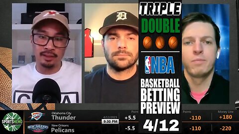 NBA Play-In Predictions | Raptors vs Bulls | Pelicans vs Thunder | SM Triple-Double April 12