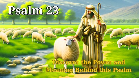 The Lord is my Shepherd: Reflections on Psalm 23.