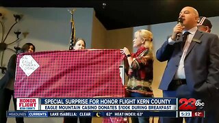 Honor Flight surprise donation