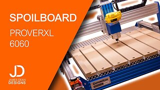 Spoilboard for the PROVerXL 6060 CNC machine from Sainsmart Genmitsu