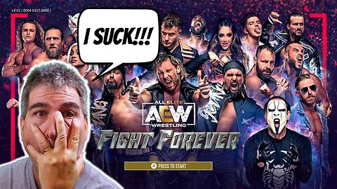 I SUCK AT AEW FIGHT FOREVER! AEW Wrestling Game First Look & Review 🎮 😮