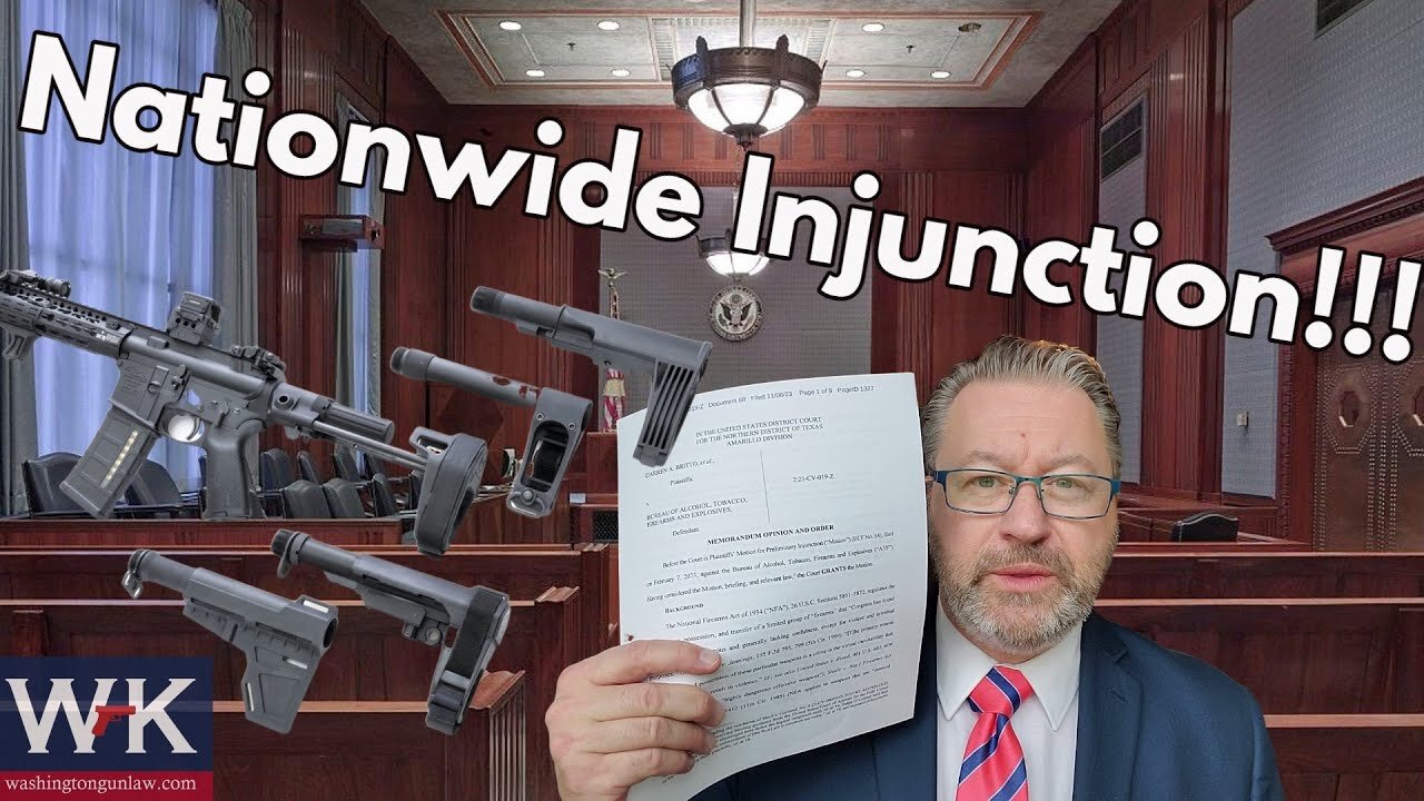 How ATF's Pistol Brace Rule Just Died. Washington Gun Law