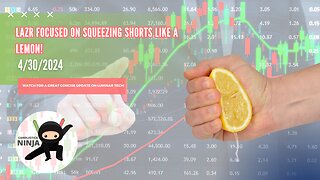 🚀 LAZR Luminar Technologies Update: Short Squeeze "Like a Lemon" Potential! - 4/30/2024