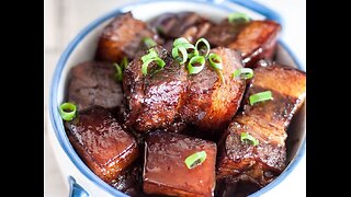 Chinese Red Braised Pork Belly 中国红烧肉