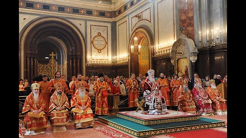 Grand Orthodox Divine Liturgy - The Feast of Slavic Apostles, Moscow