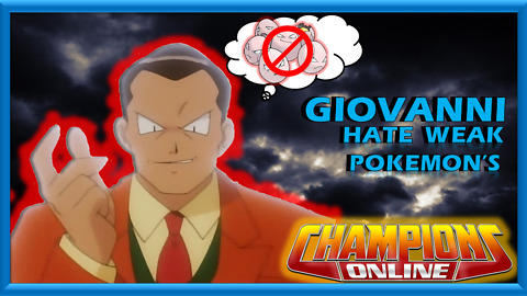 This is what Giovanni does to weak Pokemon