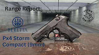 Range Report: Beretta Px4 Storm Compact Pistol (9mm)