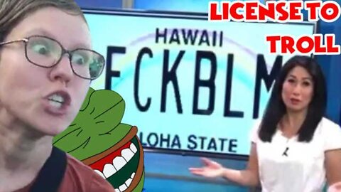 Based Hawaiian Refuses To Turn Over His ‘Fckblm’ License Plate ~ The Salty Cracker