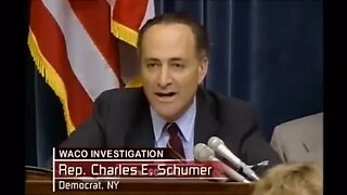 SCUMBAG CHUCK SCHUMER THEN AND NOW