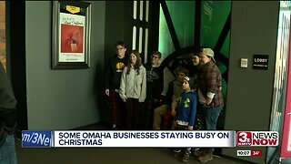 Some Omaha Businesses Staying Busy on Christmas