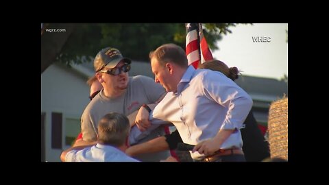 Gubernatorial candidate Lee Zeldin attacked during Monroe County campaign stop