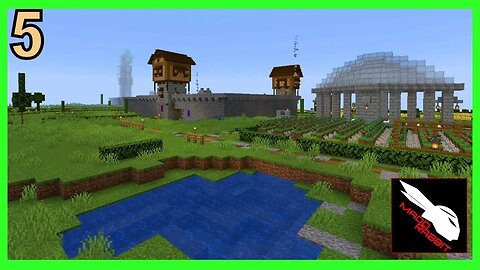 Minecraft Village Progress and the Main Keep