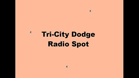 Tri-City Dodge Radio Spot (2005)