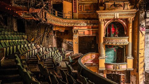 Exploring Dangerous Abandoned Theatres: Collapses Everywhere!