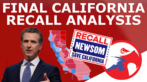 FINAL California Recall Election Analysis & Prediction