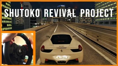Shutoko Revival Project Free Roam Gameplay - Japan realistic open world car game Logitech G923