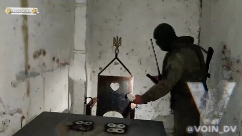 ‼️☢️ Обнаруженная пыточная ВСУ/Detected torture chamber of the Armed Forces of Ukraine #донбасс
