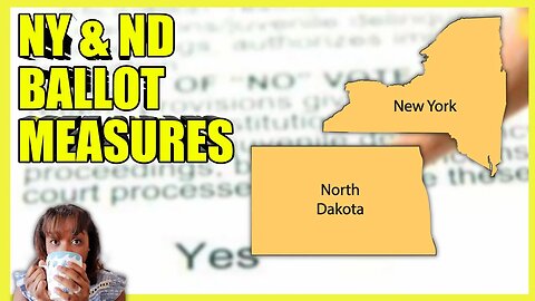 New York & North Dakota BALLOT Measure RESULTS 2022 (clip)