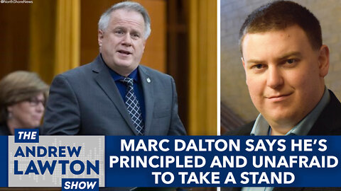 Marc Dalton says he's principled and unafraid to take a stand