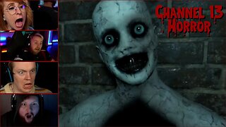 "Don't You JUMP!" - Gamers React to Horror Game The Mortuary Assistant - 14