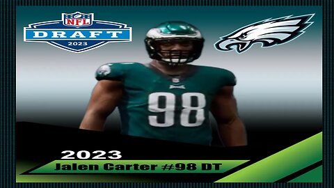 Madden 23 Jalen Carter NFL Draft 23 Creation