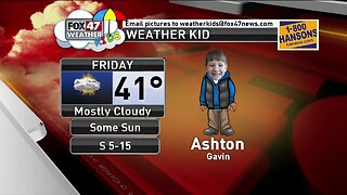 Weather Kid - Gavin - 12/13/19