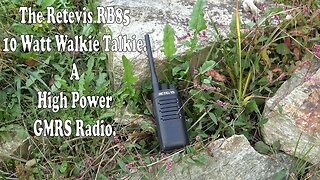 The Retevis RB85 High Power GMRS Radios. Nice!