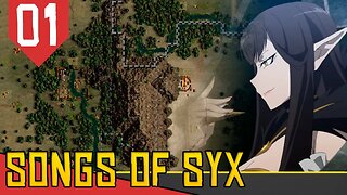 DOMINANDO o MUNDO com ELFOS NEGROS - Songs of Syx Tilapis #1 [Gameplay Português PT-BR]