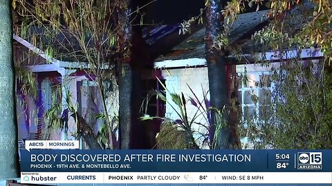 Body discovered after Phoenix house fire