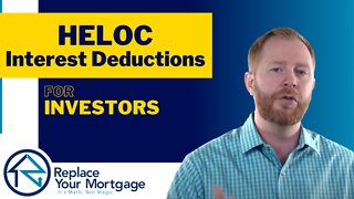 Deduct Interest from Primary Residence HELOC if it's Used to Help us Refinance Our Investment Prop