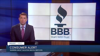 BBB warning about vacation rental scams