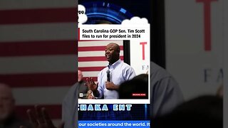 Black republican Tim Scott is running for president