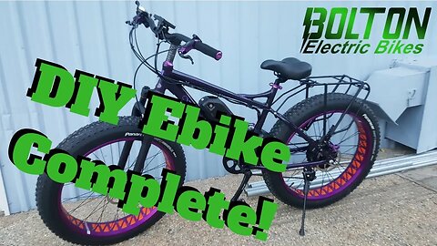 DIY Ebike build - Episode 11 - EBIKE Complete!