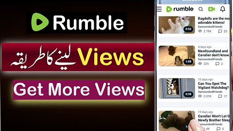 How To Get Views On Rumble | How To Viral Video On Rumble | Increase Views On Rumble