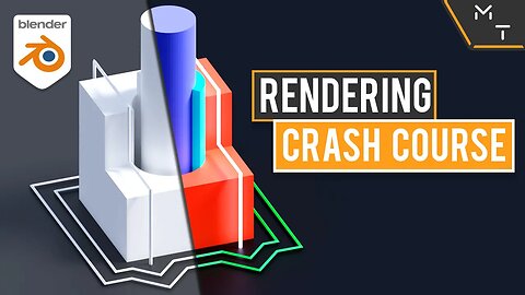 Blender 2.83 Rendering Crash Course - The Basics | How to ( Tutorial )