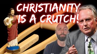Christianity is just a crutch for weak people. - Jon Clash