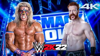 WWE 2K22: The Ultimate Warrior Vs. Sheamus - (PC) - [4K60FPS] - Epic Gameplay!