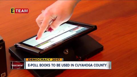 E-Poll books to see citywide use in Cleveland's mayoral primary