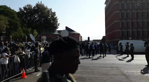 SOUTH AFRICA - KwaZulu-Natal - Day 4 - Jacob Zuma addresses his supporters (Videos) (MtZ)