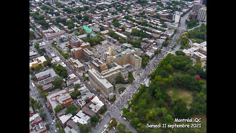 11 septembre 2021 à Montréal