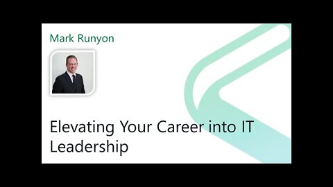 2021 Data.SQL.Saturday.LA presents: Elevating Your Career into IT Leadership