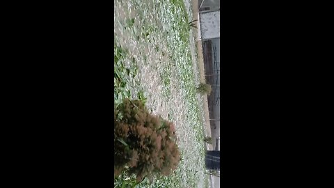 Hailstorm in northeast India