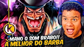 BARBA NEGRA (One Piece) - NOVA ERA | Okabe| React Anime Pro