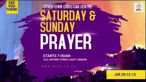 DTCC LIVE | Saturday Morning Prayer